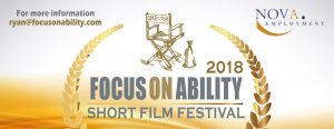 the focus on ability short film festival logo