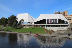 adelaide festival centre photo on the bank of the Torrens