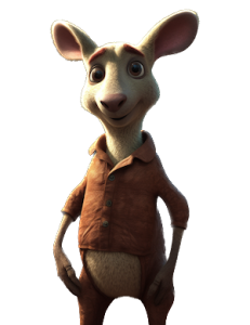 Is Australia still the lucky country? - a kangaroo in a brown top